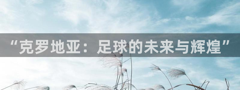 亚洲区世界杯预选赛：“克罗地亚：足球的未来与辉煌”